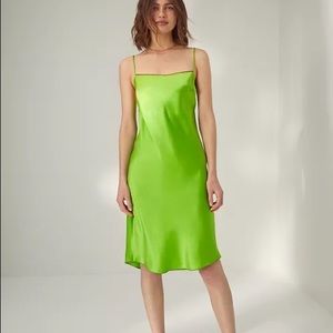 Aritzia silk dress